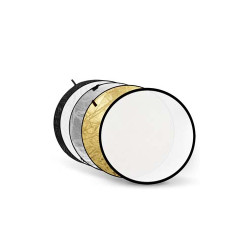 Reflecteur 5-en-1 Or, Argent, Noir, Blanc, Transparent - 60cm Godox
