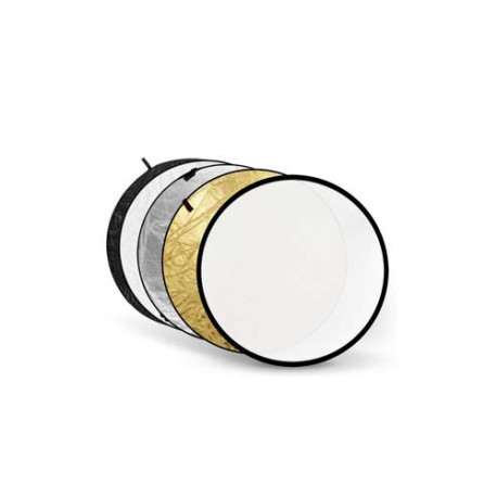 Reflecteur 5-en-1 Or, Argent, Noir, Blanc, Transparent - 60cm Godox