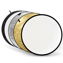 Godox 5-in-1 Reflectiescherm Goud, Zilver, Zwart, Wit, Transparant - 80cm