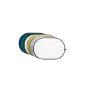 7-en-1 Réflecteur  Or, Argent, Noir, Blanc, Transparent, Bleu, Vert Disque réflecteur - 100x150cm Godox