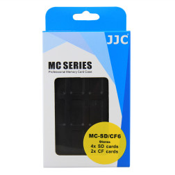 MC-SD/CF6 Multi-Card Case Découvrez le JJC MC-SD/CF6 Mul