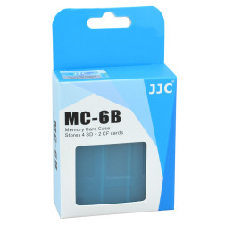 MC-6B Multi-Card Case Blauw JJC