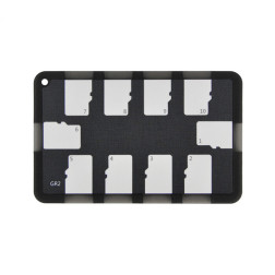 MCH-MSD10GR Memory Card Holder Découvrez le JJC MCH-MSD1