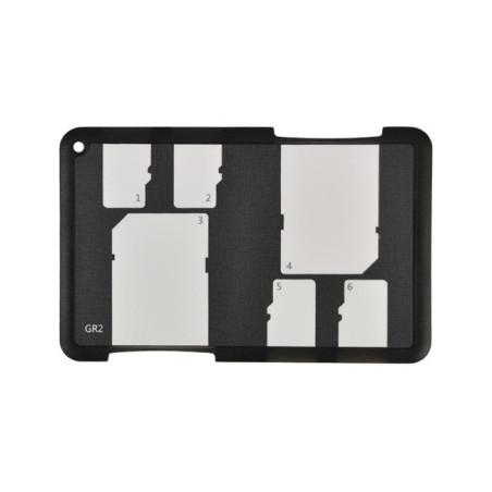 MCH-SDMSD6GR Memory Card Holder Le porte-cartes JJC MCH-