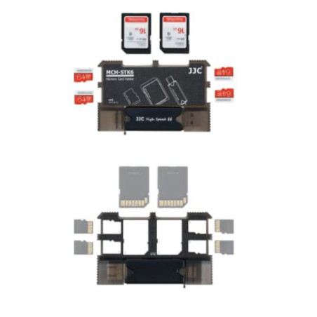 MCH-STK6GR Geheugenkaart Houder Kit JJC