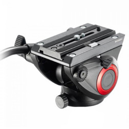 MVH500AH - Rotule vidéo pour trépied léger avec base pla Manfrotto