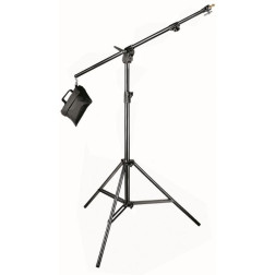420B Support et girafe combi-boom avec sac de sable, alu Manfrotto