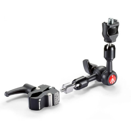 244MICROKIT Bras magique à friction variable + attache i Manfrotto