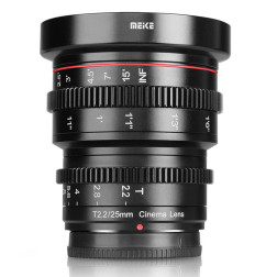 25 mm T2.2 Micro 4/3 Meike MK