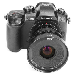 25 mm T2.2 Micro 4/3-monture Meike MK Meike