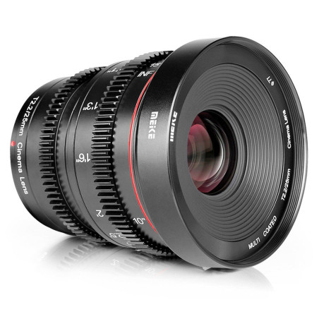 25 mm T2.2 Fuji X Meike MK