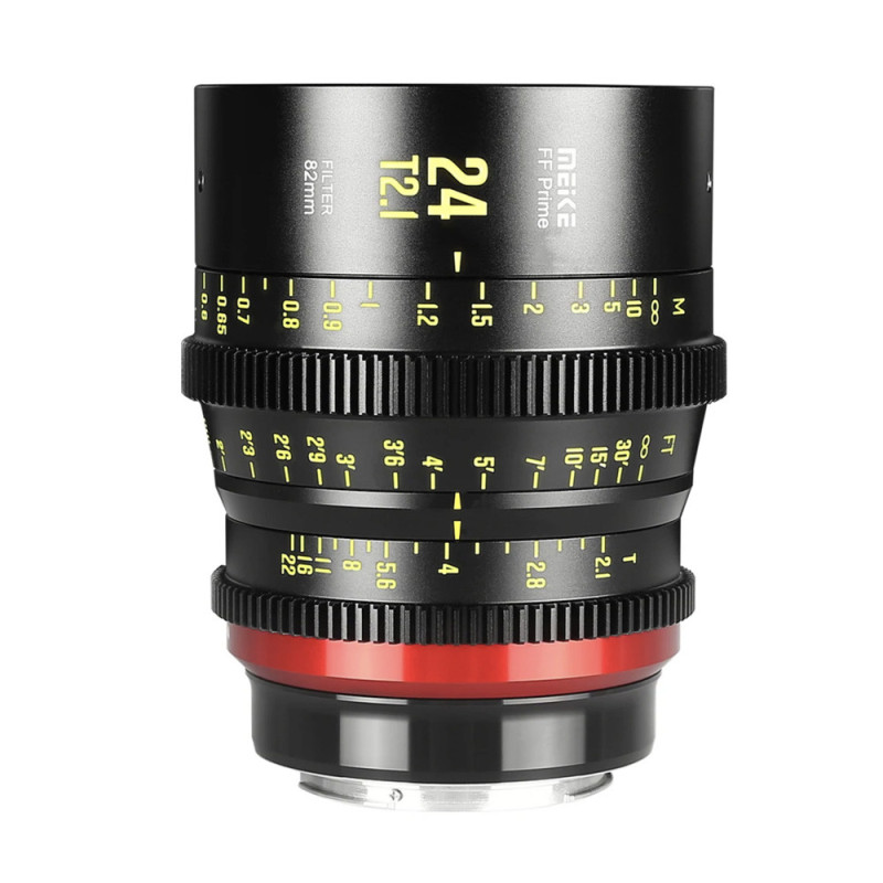 24 mm T2.1 Cine Lens Full Frame PL-Mount Meike MK 24 mm T2.1 Cine Lens Full Frame PL-Mount Meike MK