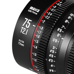 75 mm T2.1 Canon EF-Mount S35 Meike MK Meike