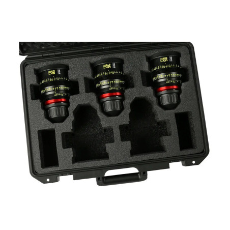 Cine Lens 5-lens Full Frame T2.1 Case PL/RF/E/L Protégez