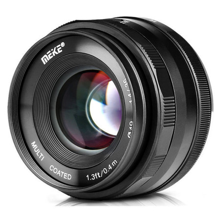 35 mm F1.4 MF Monture Sony E Meike