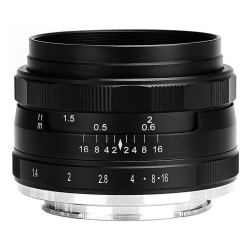 35 mm F1.4 MF monture E Meike