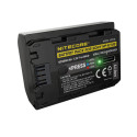 UF-Z100 batterie type NP-FZ100 USB-C 2250mAh Nitecore