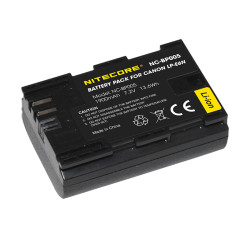 Batterie type LP-E6 1900mAh Nitecore