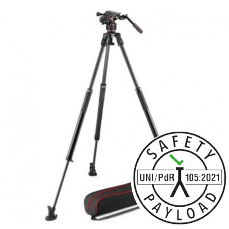 MVK608SNGFC Nitrotech 608 trepied Fast monotube carbone Manfrotto