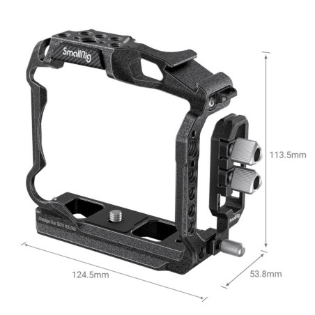 3656 ''Black Mamba'' Half Cage & Cable Clamp for Canon E