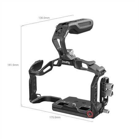 3891 ''Black Mamba? Handheld Kit for Canon EOS R5 C Déco