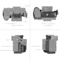 3708 Rhinoceros Basic Cage Kit voor Sony Alpha 7R V / Alpha 7 IV / Alpha 7S III SmallRig