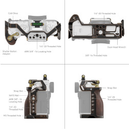 3870 Retro Cage for FUJIFILM X-T5 Découvrez la SmallRig