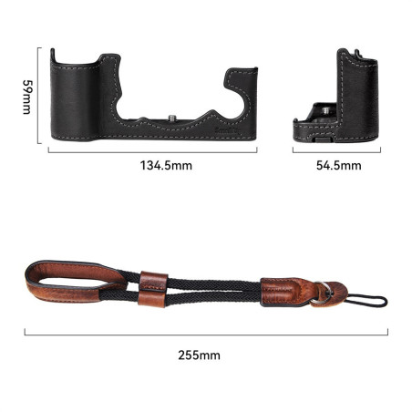 3927 Half Case / Wrist Strap Kit for FUJIFILM X-T5 Proté