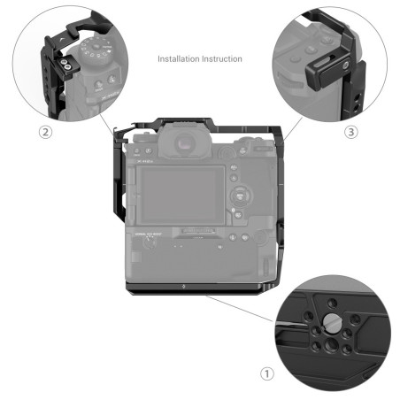 3933 Multifunctional Cage for FUJIFILM X-H2S with FT-XH