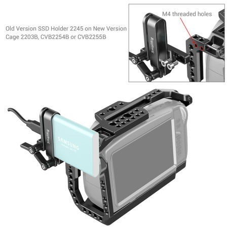 2203B Cage pour Blackmagic Design Pocket Cinema Camera 4