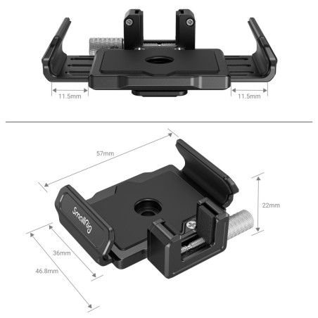 3272 T5/T7 SSD Mount pour BMPCC 6K PRO Découvrez le Smal