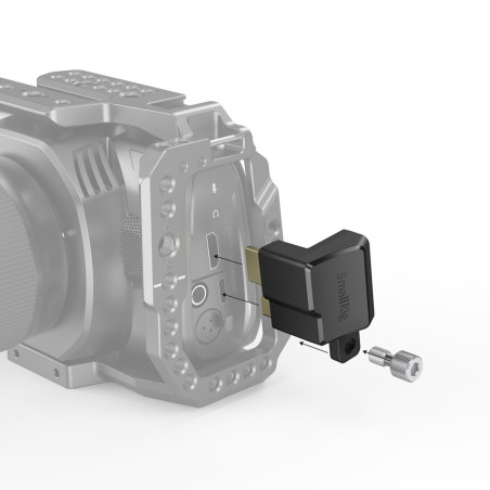 2700 HDMI & Type-C Right-Angle Adapter pour BMPCC 4K Cam