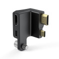 2700 HDMI & Type-C Right-Angle Adapter pour BMPCC 4K Camera Cage SmallRig