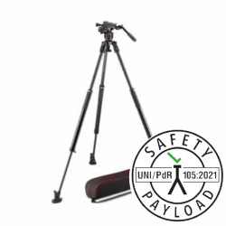 MVK612SNGFC Nitrotech 612 Trepied Fast monotube carbone 635 Manfrotto