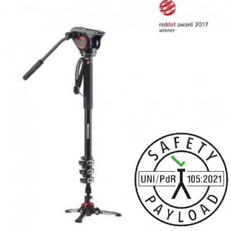 MVMXPRO500 Monopode Alu Video 4 sections Manfrotto