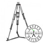 MVTTWINGC Trépied vidéo carbone, twin-leg, entretoise au sol MVTTWINGC Trépied vidéo carbone, twin-leg, entretoise au sol