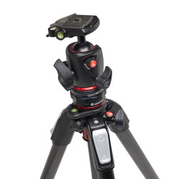 kit trepied photo 4 sections carbone MT055CXPRO4 QR Catc Manfrotto
