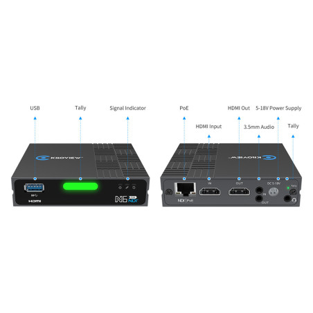 N6 (HD HDMI/NDI Bi-Directional converter) Kiloview