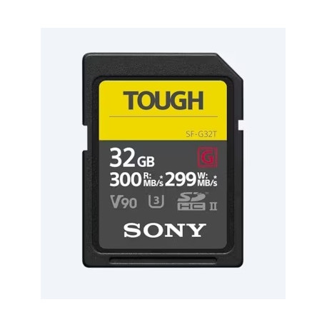 SD SERIE G TOUGH UHS-II 32GB 300/299MB/S CL 10 Sony
