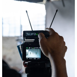 EW-DP ENG SET Systeme numerique portable avec micro-cravate omni ME 2 et emetteur plug-on SKP Sennheiser