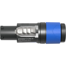 NAC3FXXA-W-L - Type mâle d'entrée, IEC62368-1, taille L NEUTRIK