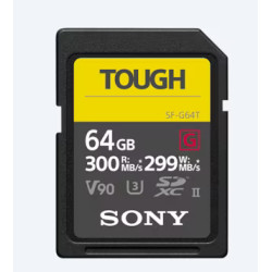 SDXC-SF64TG Carte SD 64Go SF-G series TOUGH Sony