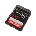 SD Extreme Pro UHS-I 512Go 200Mo/s SanDisk