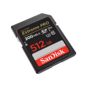 SD Extreme Pro UHS-I 512Go 200Mo/s SanDisk