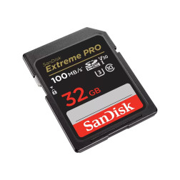 SD Extreme Pro UHS-I 32Go 100Mos  SD Extreme Pro UHS-