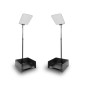 Teleprompter PP-Stage Pro 17'' Pair High Bright KIT