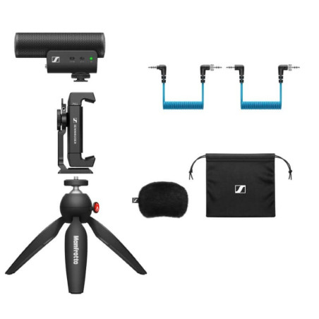 MKE400 Mobile Kit Kit audio pour vidéo mobile Microphone Sennheiser