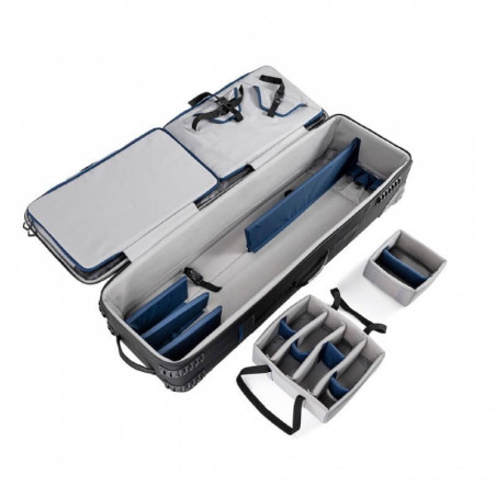 Valise à roulettes pour pieds C-Stand Valise à roulettes