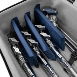 Valise à roulettes pour pieds C-Stand Valise à roulettes Avenger