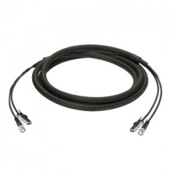 Cordon sur touret BNC et RJ45 40m
